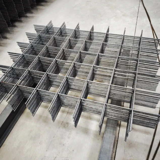 Reinforcement mesh welding line